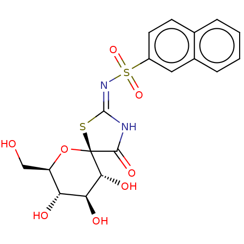 Chemical structure of BindingDB Monomer ID 50497814