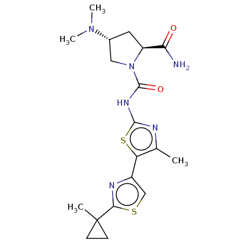 Chemical structure of BindingDB Monomer ID 50498549
