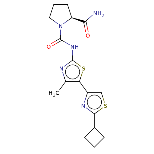 Chemical structure of BindingDB Monomer ID 50498555