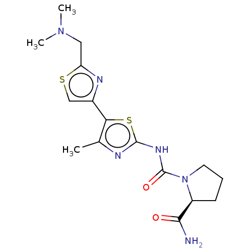 Chemical structure of BindingDB Monomer ID 50498562