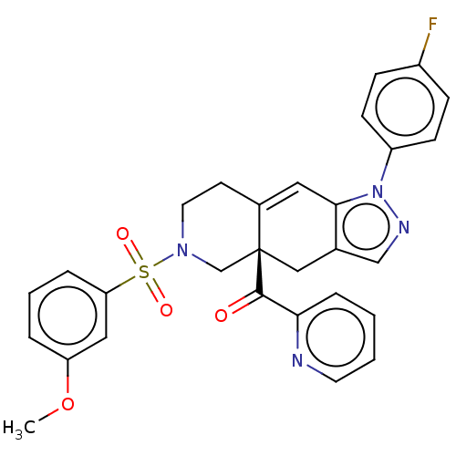 Chemical structure of BindingDB Monomer ID 50499245