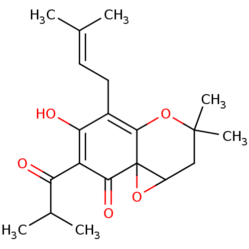 Chemical structure of BindingDB Monomer ID 50499514