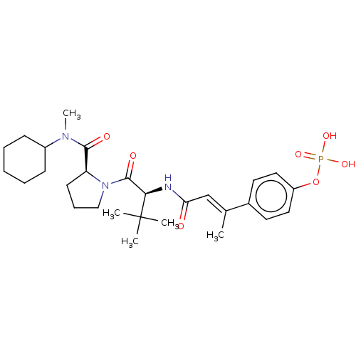 Chemical structure of BindingDB Monomer ID 50499626