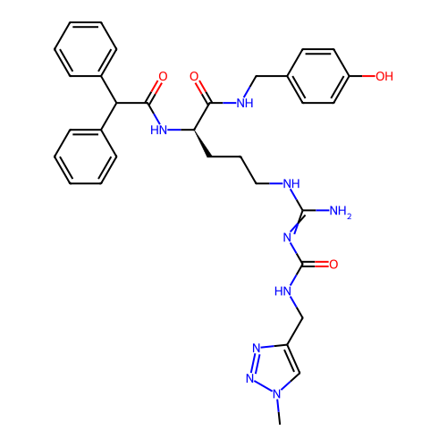 Chemical structure of BindingDB Monomer ID 50500153
