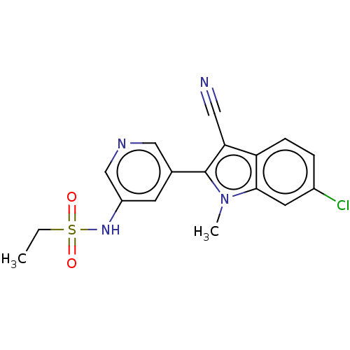 Chemical structure of BindingDB Monomer ID 50500186