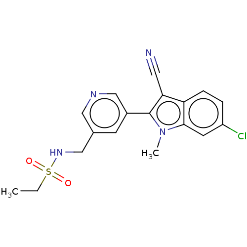 Chemical structure of BindingDB Monomer ID 50500188