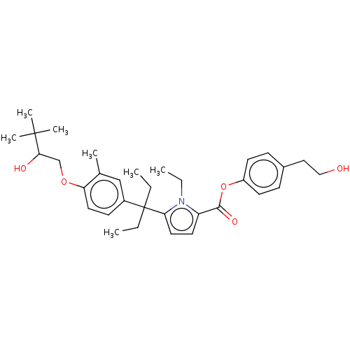 Chemical structure of BindingDB Monomer ID 50500256