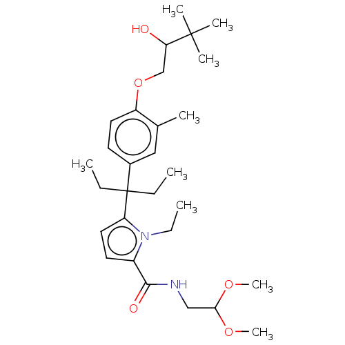 Chemical structure of BindingDB Monomer ID 50500258