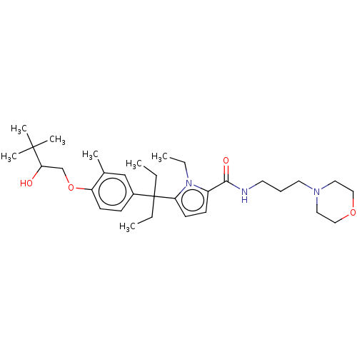 Chemical structure of BindingDB Monomer ID 50500259