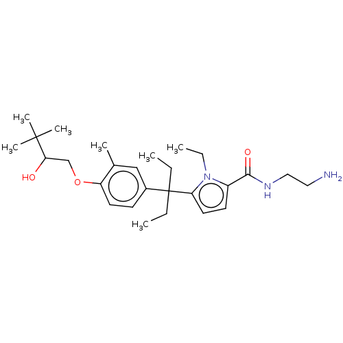 Chemical structure of BindingDB Monomer ID 50500260