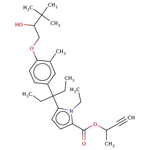 Chemical structure of BindingDB Monomer ID 50500262