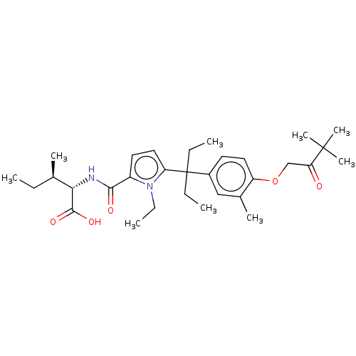 Chemical structure of BindingDB Monomer ID 50500264