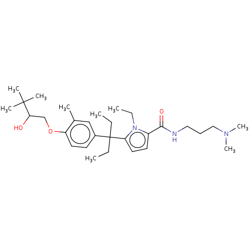 Chemical structure of BindingDB Monomer ID 50500268
