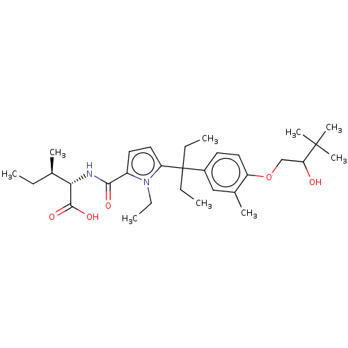 Chemical structure of BindingDB Monomer ID 50500270