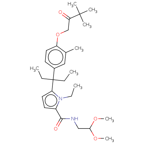 Chemical structure of BindingDB Monomer ID 50500272