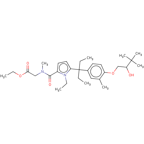 Chemical structure of BindingDB Monomer ID 50500276