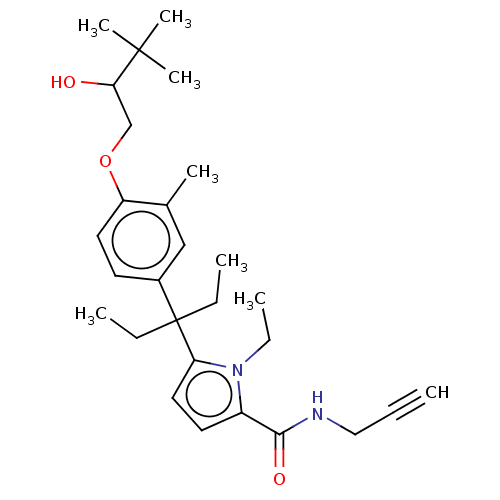 Chemical structure of BindingDB Monomer ID 50500278