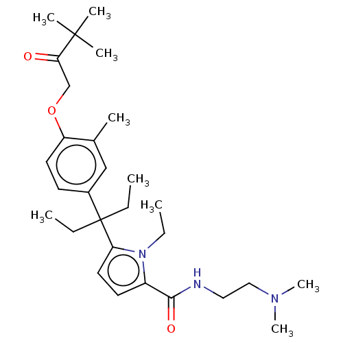Chemical structure of BindingDB Monomer ID 50500279