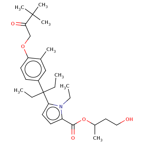 Chemical structure of BindingDB Monomer ID 50500280