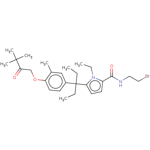 Chemical structure of BindingDB Monomer ID 50500281