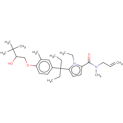 Chemical structure of BindingDB Monomer ID 50500285