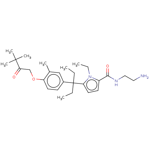 Chemical structure of BindingDB Monomer ID 50500286