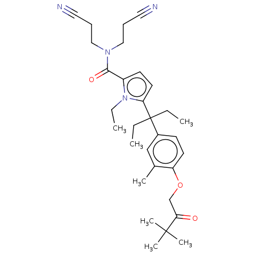 Chemical structure of BindingDB Monomer ID 50500290