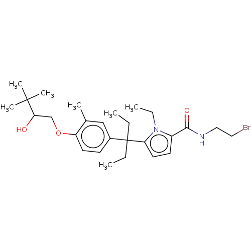 Chemical structure of BindingDB Monomer ID 50500292