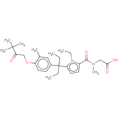 Chemical structure of BindingDB Monomer ID 50500293