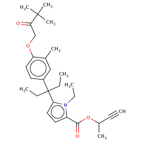 Chemical structure of BindingDB Monomer ID 50500297