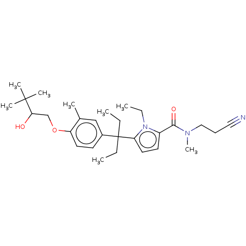Chemical structure of BindingDB Monomer ID 50500302