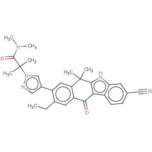 Chemical structure of BindingDB Monomer ID 50500354