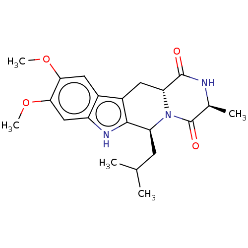 Chemical structure of BindingDB Monomer ID 50500539