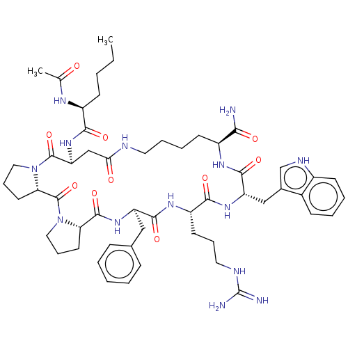 Chemical structure of BindingDB Monomer ID 50500590