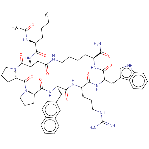 Chemical structure of BindingDB Monomer ID 50500592