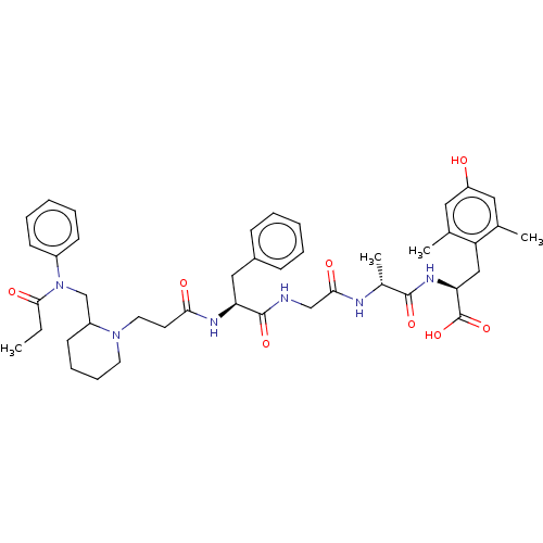 Chemical structure of BindingDB Monomer ID 50500609