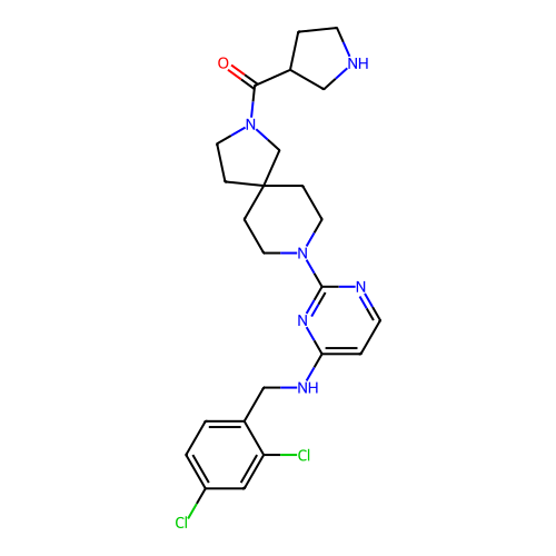 Chemical structure of BindingDB Monomer ID 50500899