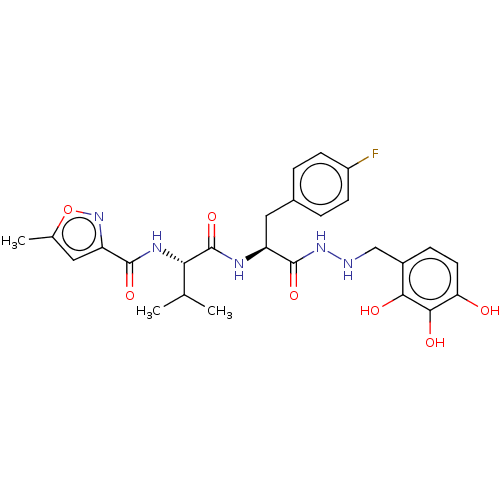 Chemical structure of BindingDB Monomer ID 50501163
