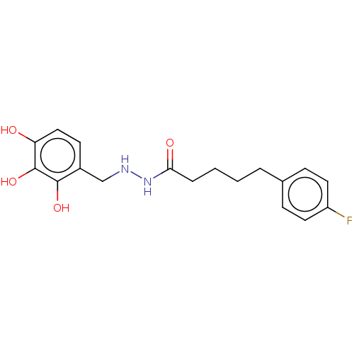 Chemical structure of BindingDB Monomer ID 50501193