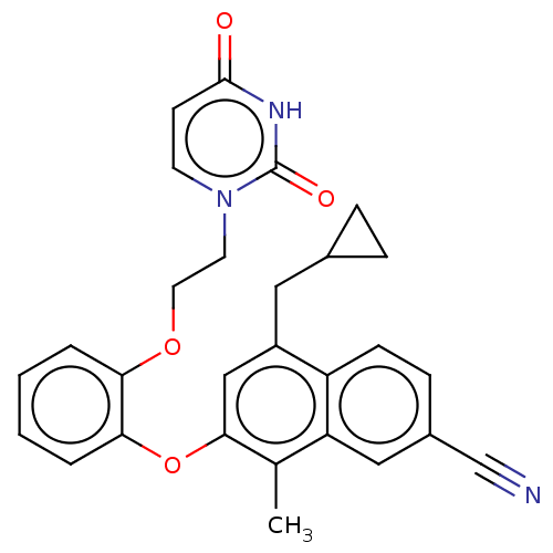 Chemical structure of BindingDB Monomer ID 50501302