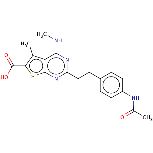 Chemical structure of BindingDB Monomer ID 50501656