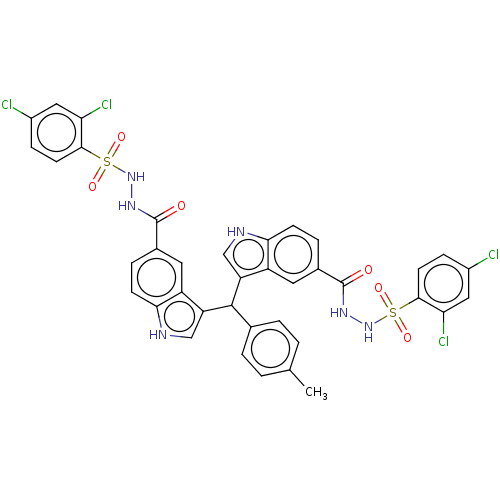 Chemical structure of BindingDB Monomer ID 50502062