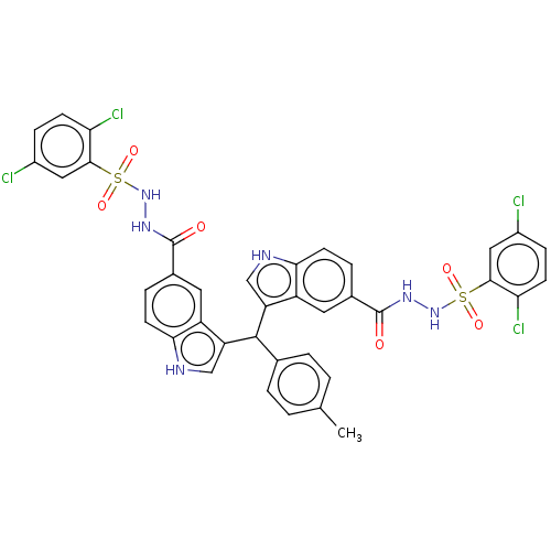 Chemical structure of BindingDB Monomer ID 50502065