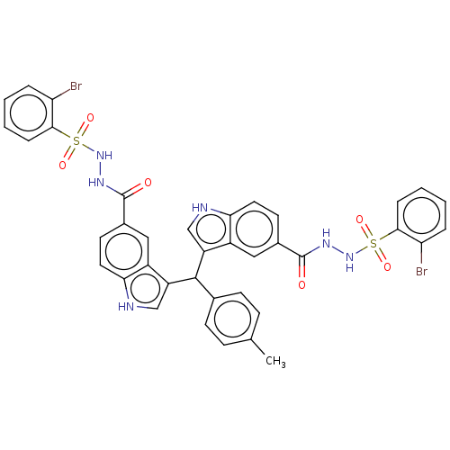 Chemical structure of BindingDB Monomer ID 50502247