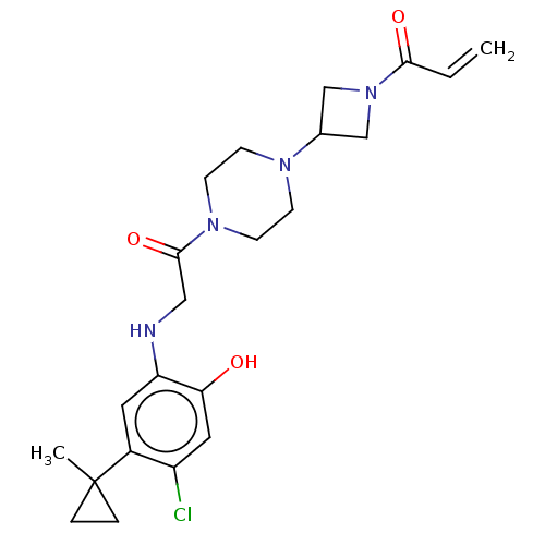 Chemical structure of BindingDB Monomer ID 50503649