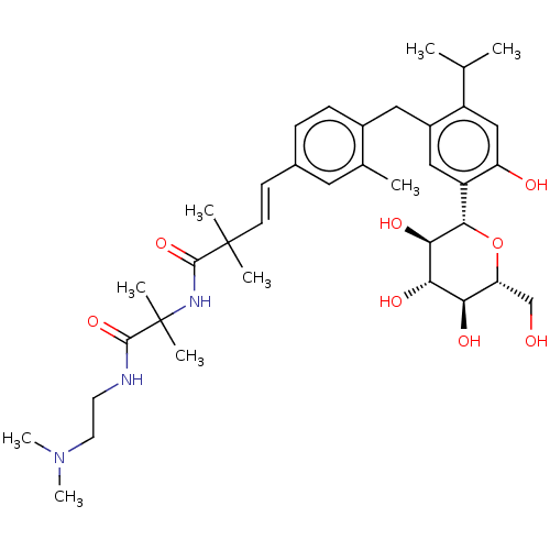 Chemical structure of BindingDB Monomer ID 50503833