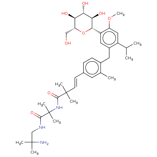 Chemical structure of BindingDB Monomer ID 50503842