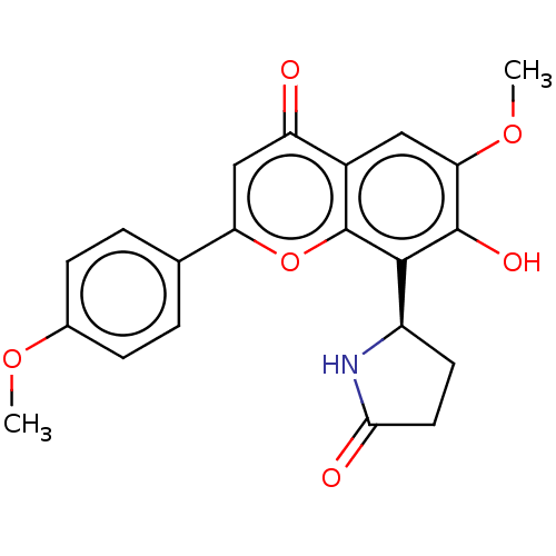 Chemical structure of BindingDB Monomer ID 50503843