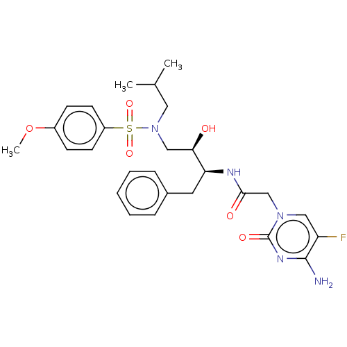 Chemical structure of BindingDB Monomer ID 50504889