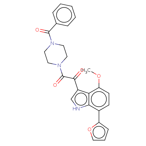 Chemical structure of BindingDB Monomer ID 50505275